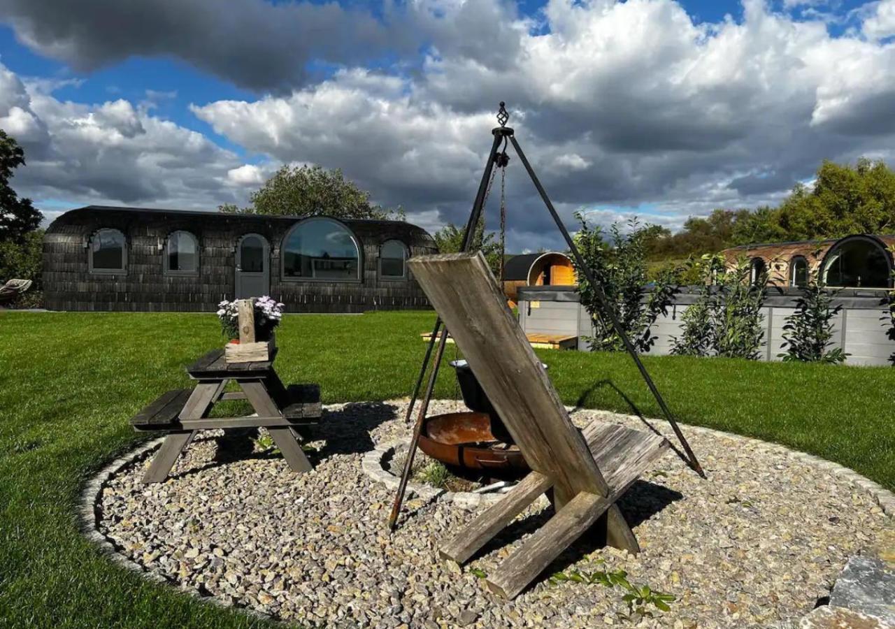 Tirolian Lodge North, Whirlpool, Sauna, Lagerfeuer Bundorf Экстерьер фото